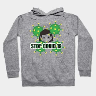 Stop Covid 19 Hoodie